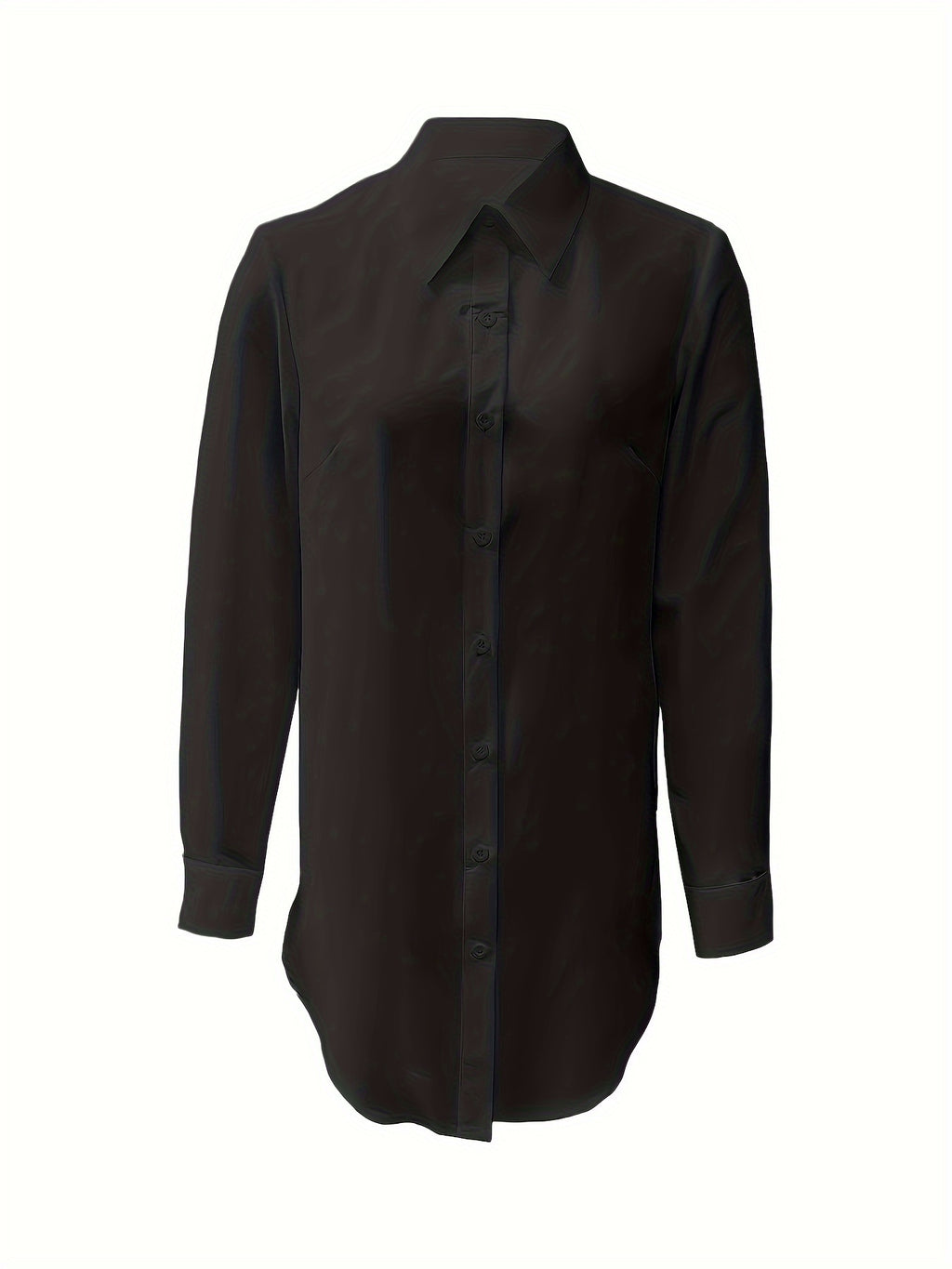 Long And Simple Casual Shirts Can Be Worn In Four Seasons.