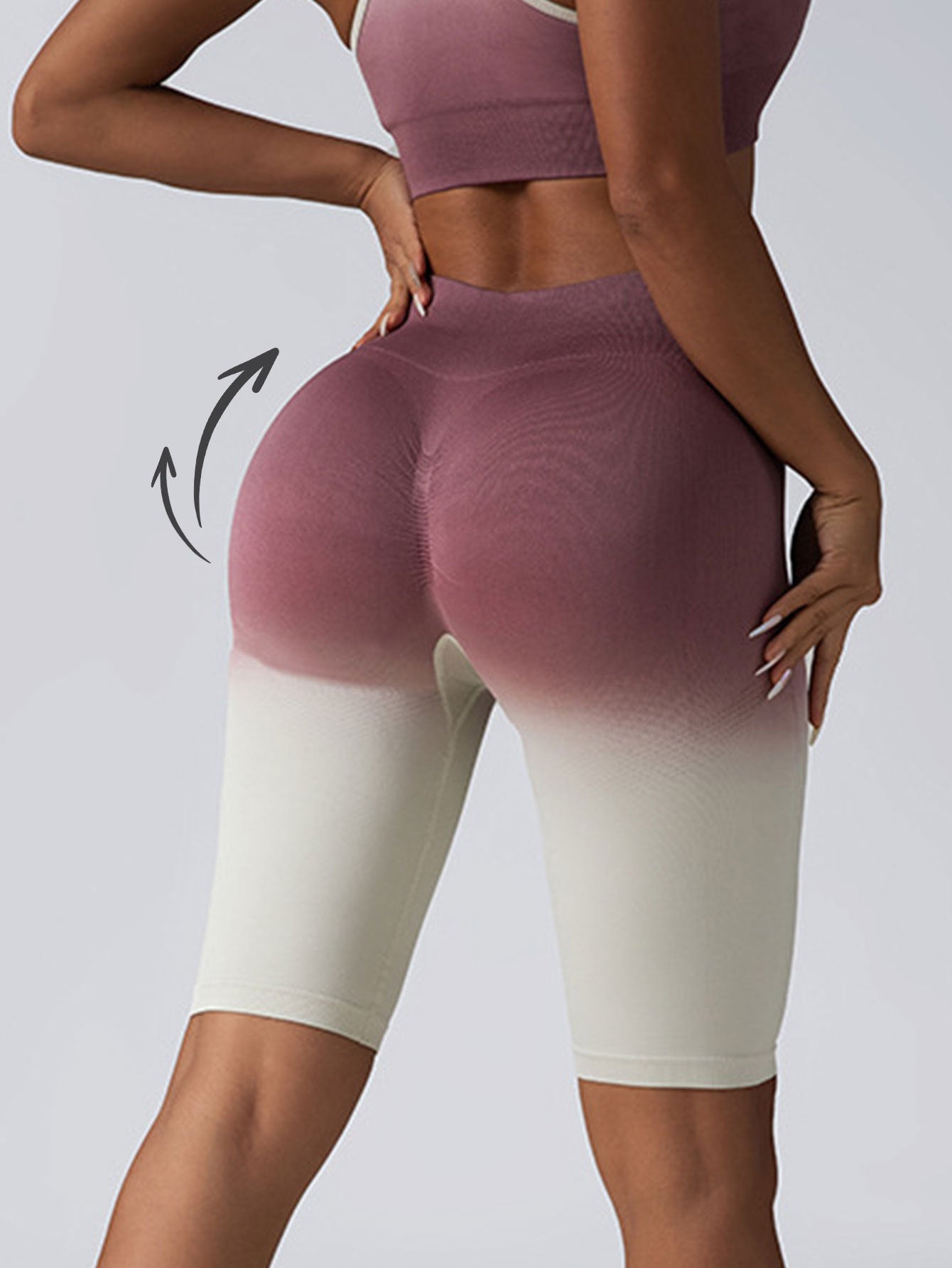 3 Pack Women Workout Shorts Scrunch Shorts Seamless High Waisted Contour Gym Yoga Biker Shorts