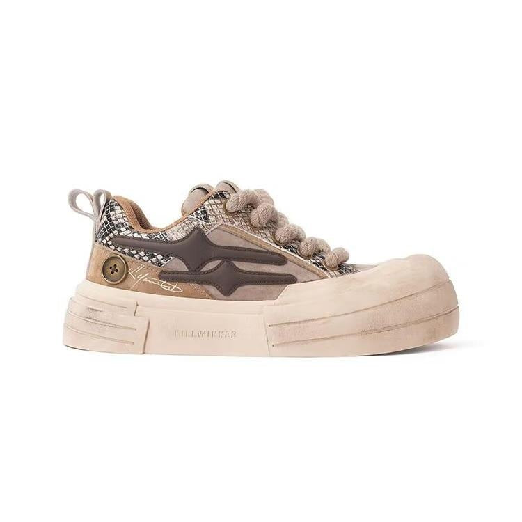 KILLWINNER--Smile Life Sneaker - Brown - Unisex