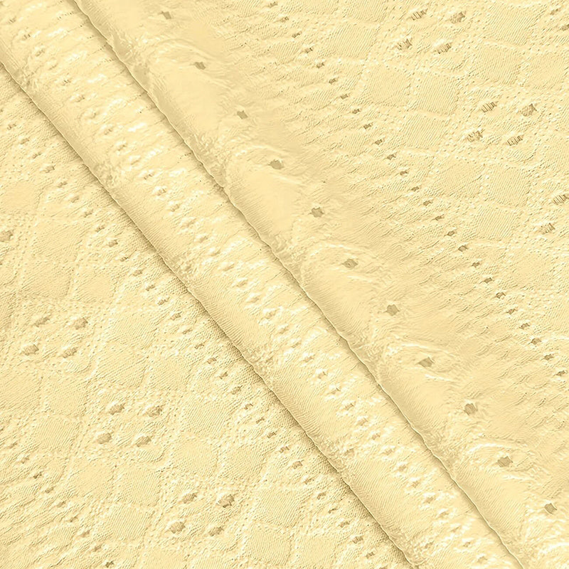 Women Eyelet Long Sleeve Tops Shirts Dressy Casual Crew Neck Ruffle Hem Blouses