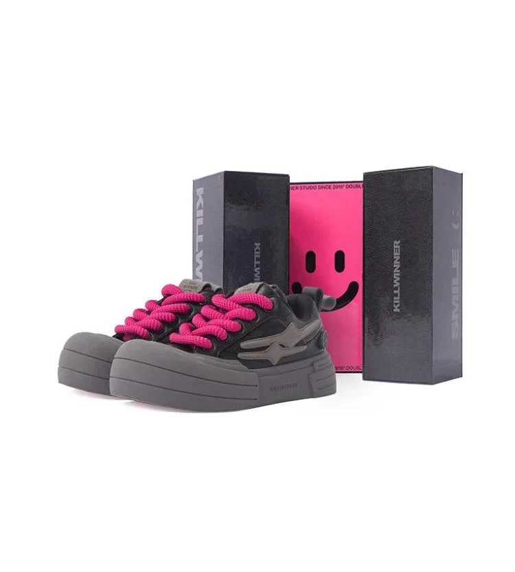 KILLWINNER--Smile Life Sneaker - Black Samurai - Unisex