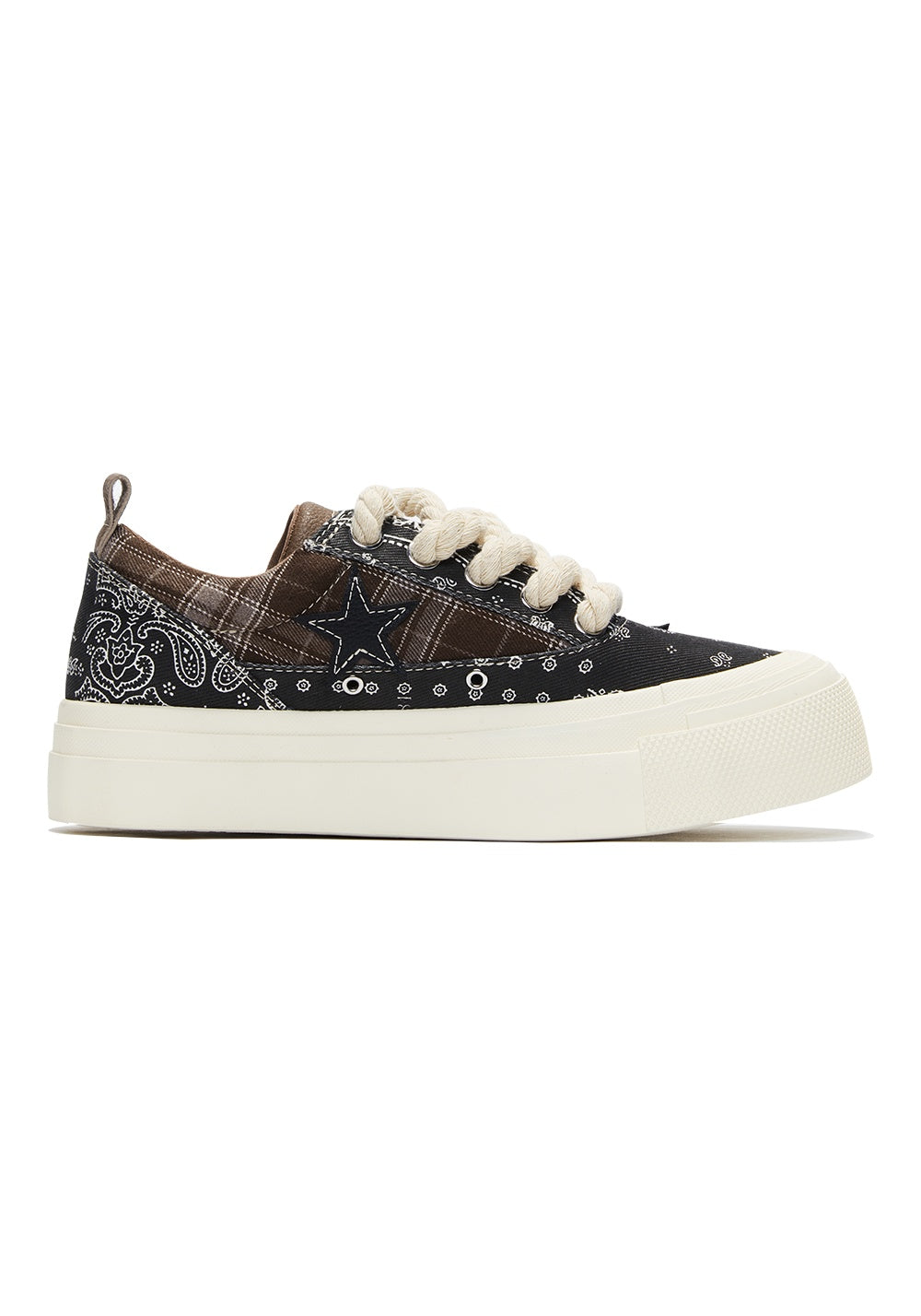 KAALIXTO--Star Canvas Shoes-Paisley - Unisex