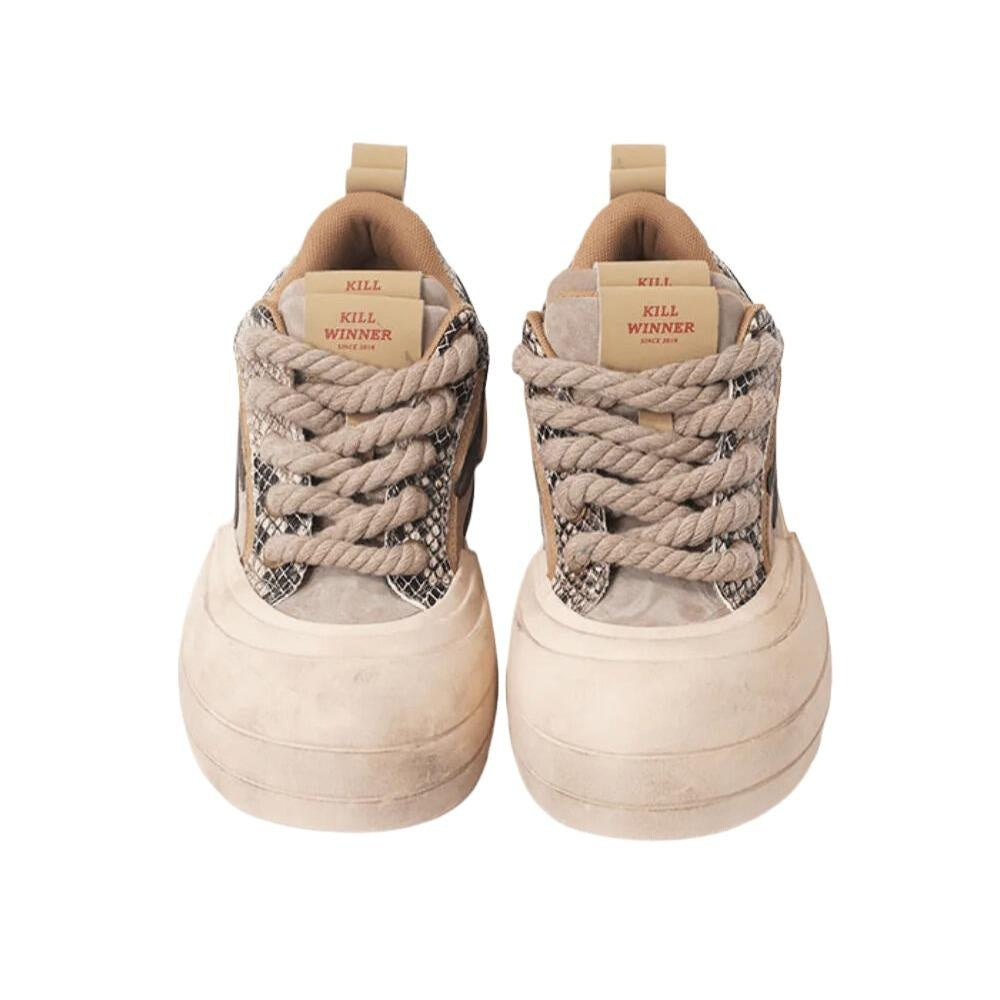 KILLWINNER--Smile Life Sneaker - Brown - Unisex