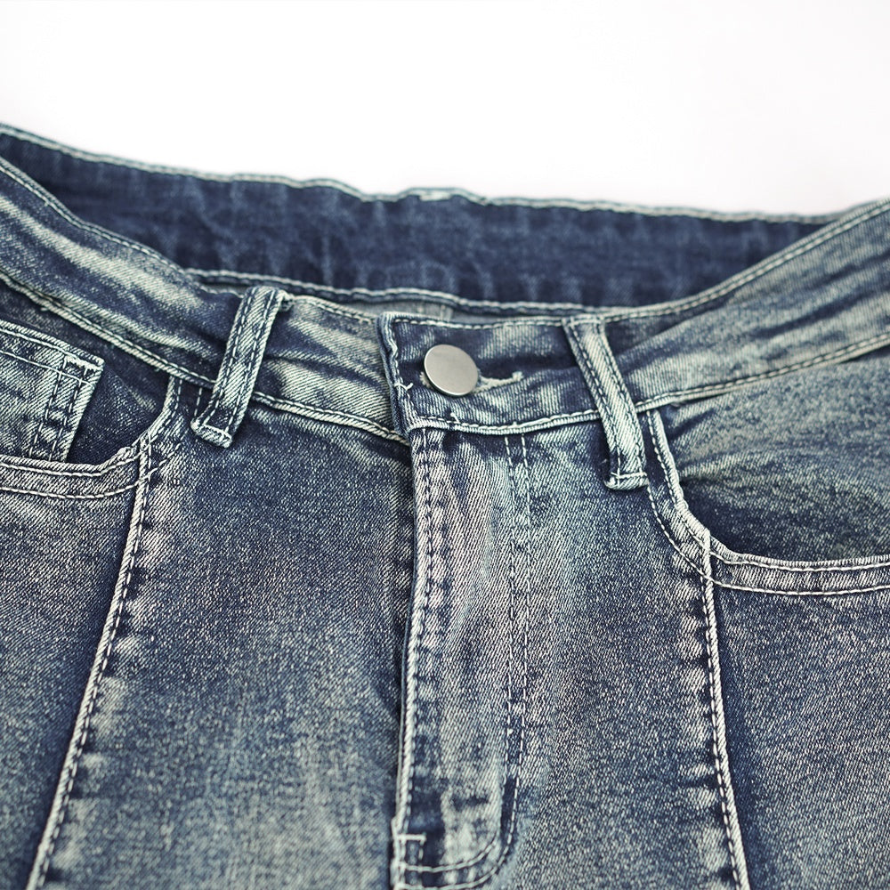 Women High Waisted Star Patchwork Flare 4th Of July Outfits For Women Bell Bottom Denim Pants For Curvy Girls Slim Fit Curve Enhancing Soft Stretch Fabric