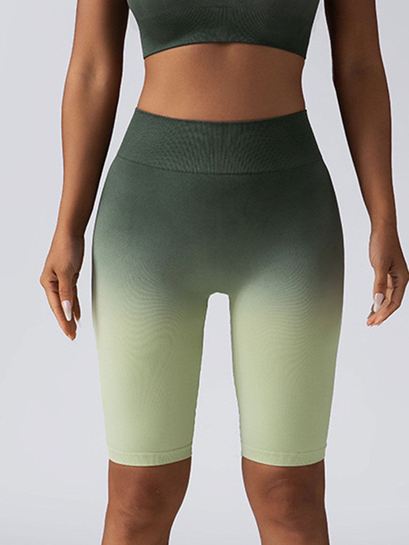 3 Pack Women Workout Shorts Scrunch Shorts Seamless High Waisted Contour Gym Yoga Biker Shorts